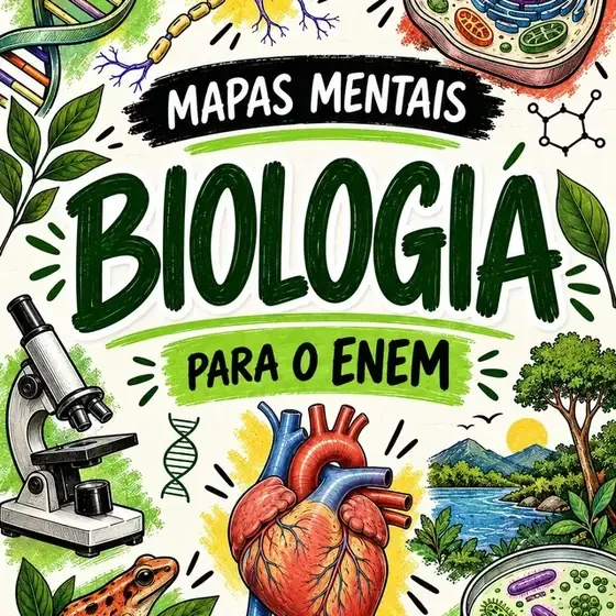 Capa Mapas Mentais Biologia