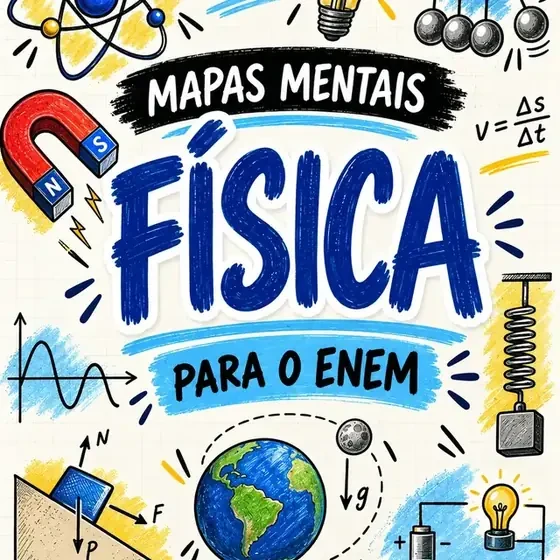 Capa Mapas Mentais Física