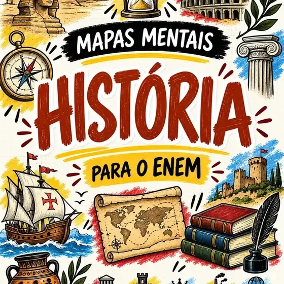 Capa Mapas Mentais História