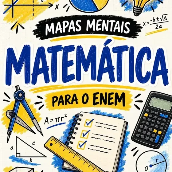 Capa Mapas Mentais Matemática