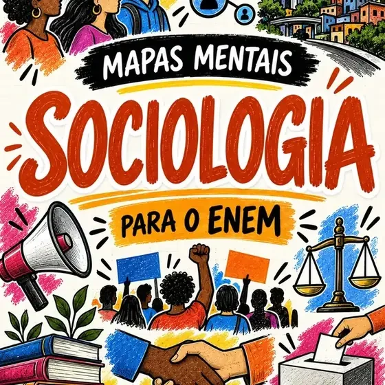Capa Mapas Mentais Sociologia
